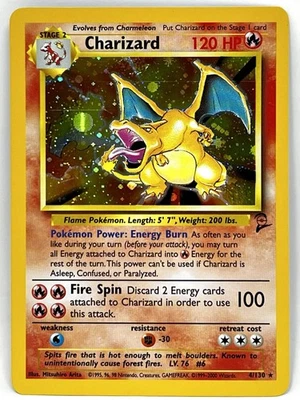 Charizard 004/130 Base Set 2 Holo - Image 1 of 4