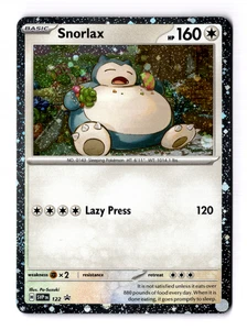 Snorlax 122 Sv: Scarlet & Violet Promo Cards Holo 2 Swirls NM - Picture 1 of 5