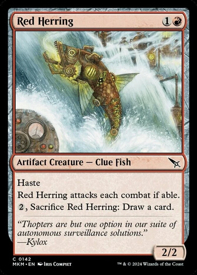 x1 Red Herring - Murders at Karlov Manor - NM - MTG - Image 1 of 1