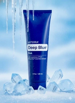 Nuevo Sellado Auténtico DoTERRA Marca Deep Blue Rub Tubo 4 OZ 03/2028 Envío Gratis Foto 1 de 4