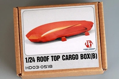 Hobby Design 1 24 Rooftop Cargo Box B Resina Decalcomania Modello Accessori Auto - Immagine 1 di 4