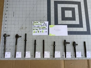 Manual Transmission Z Bar Clutch Fork Adjustment Rod, Selling Sep, Diff. Sizes - Picture 1 of 4