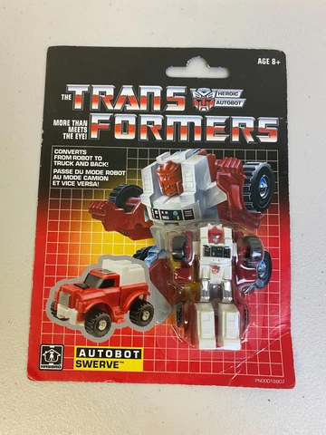Swerve Sealed MISB MOSC Mini Vehicles Vintage G1 Reissue Transformers Cover