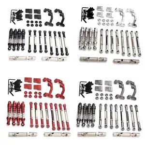Alloy Shock absorbers Drive shaft pull rod Kit For 1/16 WPL C14 C24 FY003-5A car - Bild 1 von 10