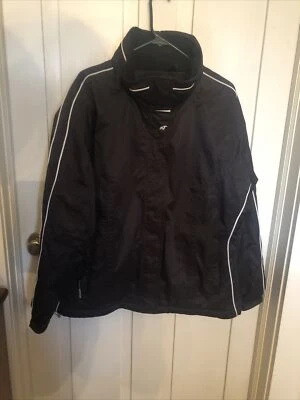 Chaqueta negra aislante Nordica Ski Snowboard para mujer talla 12 (sin capucha) Foto 1 de 3