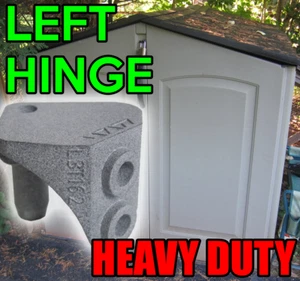 Steel Core LEFT Hinge Part 3T16 for Rubbermaid Shed 6X5 Resin Slide-Lid 3T16 2 - Picture 1 of 5
