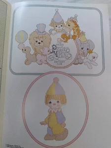12 Designs Precious Moments "Parade" Cross Stitch PATTERN Booklet/Leaflet - Picture 1 of 4