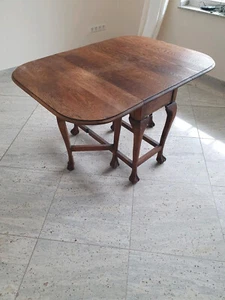 Tisch Esstisch Ausziehtisch Eiche massiv Antiquitäten Möbel Jugendstil frei Haus - Bild 1 von 9