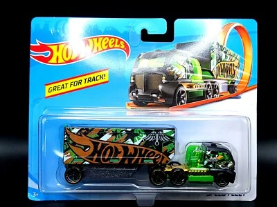 Semirremolque Hot Wheels Track Stars flota de velocidad - ideal para pista Foto 1 de 3