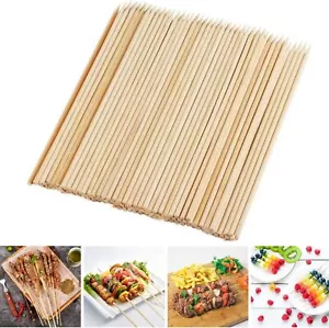 Fu Store Bamboo Skewers, 12 Inch Sticks Shish Kabob 12 inch 100 Pack - Picture 1 of 8