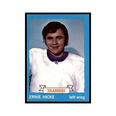 Ernie Hicke 1973 Topps #18 Hockey Cards Hockey Card EX - Image 1 of 3