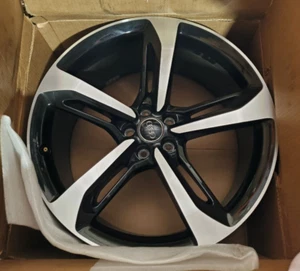 Original 21" Audi RS6 S6 A6 OEM Wheel Black Rim 21x9 4G0-601-025-CN ($785-obo) - Picture 1 of 3