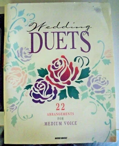Wedding Duets, 22 Arrangements For Medium Voice - Piano and Vocal - Picture 1 of 4