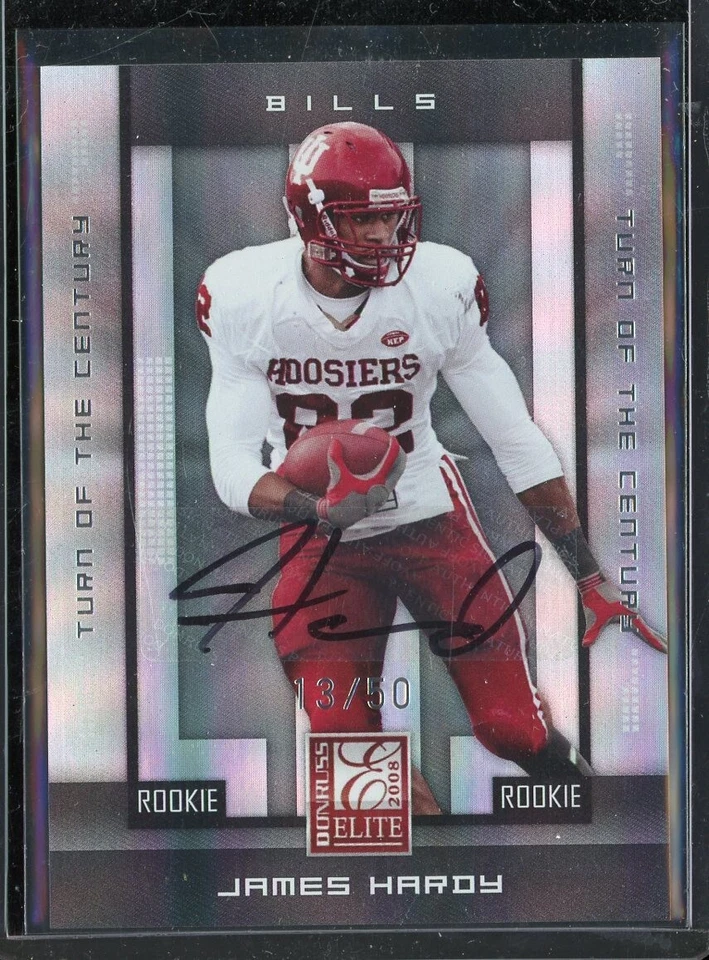 2008 Donruss Elite Turn of the Century Autographs #148 James Hardy 13/50 - Image 1 of 1