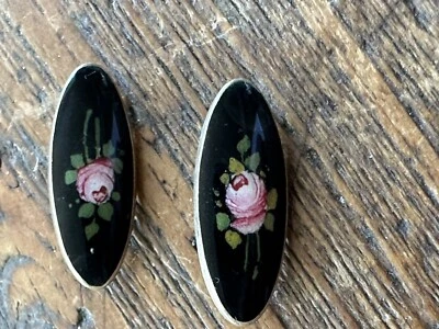 Bottoni in argento sterling Hjortdahl Norvegia norvegese vintage estate 3005 - Immagine 1 di 4