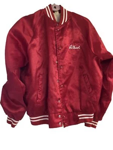 Vintage Made In the USA Red Varsity Jacket - Picture 1 of 9