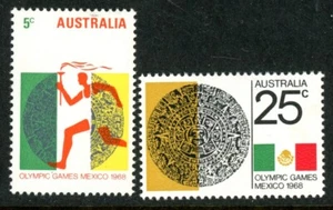 Australia 1968 Olympics Scott 442-443, SG 428-429 MNH - Picture 1 of 1