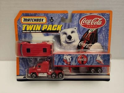 Matchbox Twin Pack Coca Cola Brand Vehicles Van & Truck - Image 1 of 4