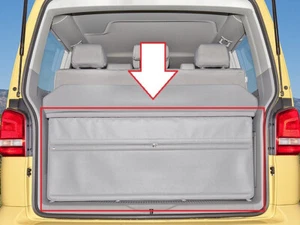 Cierre trasero Brandrup FLEXBAG para VW T6.1/T6/T5 Multivan y California Beach - Imagen 1 de 2
