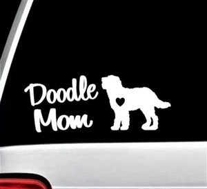 Doodle Mom Labradoodle Aufkleber Sticker für Auto Fenster 8 Zoll BG 275 - Bild 1 von 3