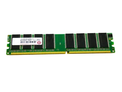 Memoria de computadora Trandscent 1 GB DDR1 CL3 DDR-400 MHz sin ECC Foto 1 de 2