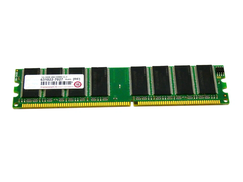 Trandscent  1GB DDR1 CL3 DDR-400MHz Computer Memory  Non-ECC - Image 1 of 2