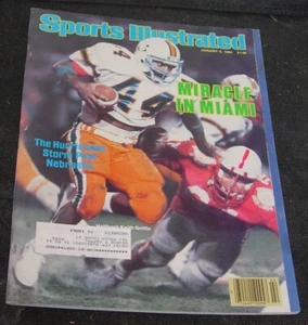 Sports Illustrated 1984,Hurricanes Storm Past Nebraska,Miracle In Miami,NFL - Picture 1 of 3