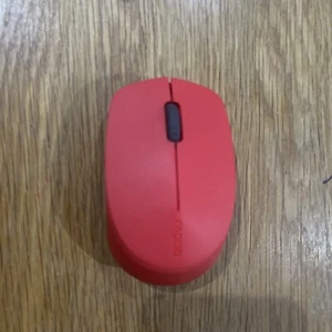 Rapoo M100 Multi-Mode Wireless Optical Mouse Silent Mouse - Red - Picture 1 of 2