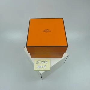 Hermes Wooden Watch Box with Outer Box - Picture 1 of 3