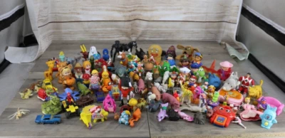 VINTAGE Bundle Lot Toy Figurines McDonalds Dora My Little Pony Batman - Image 1 of 4