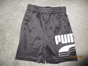Boy's Puma Shorts Size S (8) black - Picture 1 of 1