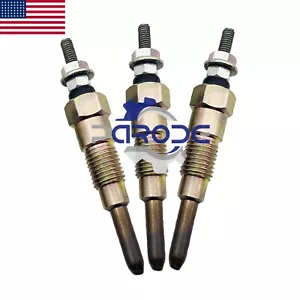 3 pcs Glow Plug Plugs 72100982 for Deutz Allis Chalmers 5015 5215 5220 5230 - Picture 1 of 5