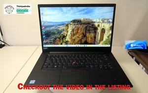 Lenovo ThinkPad P1 i9 9880H 8 CORE 48GB RAM 512GB SSD IPS NVIDIA T2000 (1115) - Picture 1 of 23