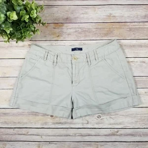 GAP Womens 1 Beige Rolled Up Casual Shorts - Picture 1 of 9