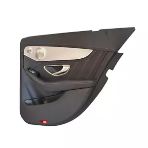 Türverkleidung hinten rechts Mercedes-Benz C63 AMG W205 Verkleidung Tür Leder - Bild 1 von 5