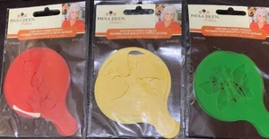 Paula Deen Cupcake & Cookie Stencils...15 Styles In 3 Separate Pkgs...NIP - Picture 1 of 8