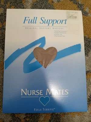 Medias Nurse Mates Soporte Completo Talla B Miel Beige 6mmHg Soporte de Compresión Foto 1 de 3