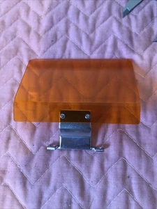 Upright Or Inverted Fluorescent Microscope UV Safety Shield 40mm OC 100mm Wide - Picture 1 of 11