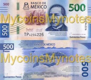MÉXICO 500 Pesos, 2024, Conmemorativo de 30 años de Autonomía Bancaria, P-Nue... - Picture 1 of 3