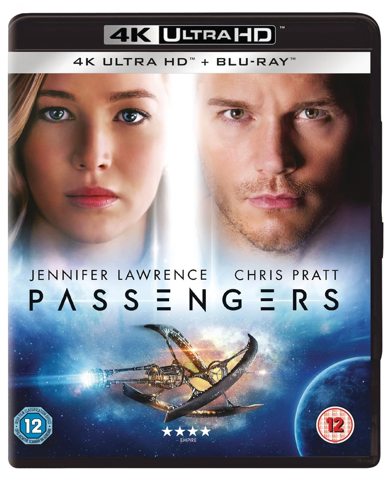 Passengers 4k Ultra HD Region 2 DVD