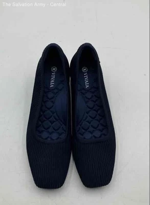 Vivaia Womens Melody 2.0 Navy Blue Square Toe Slip On Block Pump Heels Size 39 - Image 1 of 4