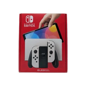 Nintendo Switch OLED Modell 64GB Handheld Spielekonsole Neu OVP - Weiß - Bild 1 von 4