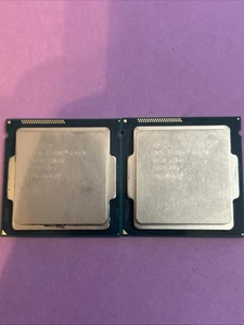 Lot Of 2 Intel Core i5-4570S 2.9 GHz 5GT/s LGA 1150 Desktop CPU Processor SR14J - Picture 1 of 4