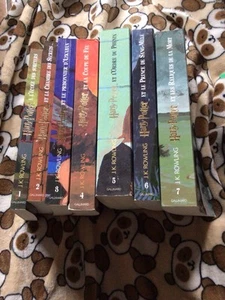INTEGRALE LIVRE HARRY POTTER 7 TOMES EDITION GALLIMARD JK ROWLING - Picture 1 of 14