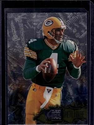1996 Fleer Metal #45 Brett Favre Green Bay Packers - Image 1 of 2