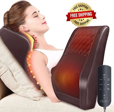 Masajeador De Espalda Con Calor Para Aliviar El Dolor De Tejido Profundo NUEVO EE. UU. Foto 1 de 4