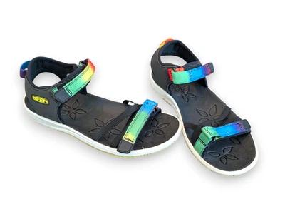 Sandalias de Senderismo Keen Verano Zapatos Punta Abierta Arco Iris Niños Niñas 2 Foto 1 de 4