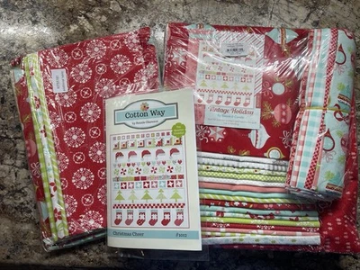 Moda Vintage Holiday kit by Bonnie & Camille 55161 78"x88" - Immagine 1 di 4