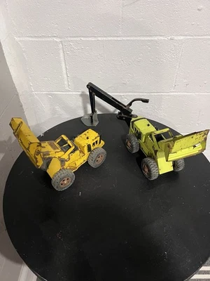 Vintage Tonka Front End Loader & Tonka Trencher Truck. Pressed Steel - Image 1 of 4