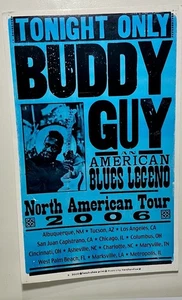 Póster Buddy Guy 13" x 22" American Blues Legend Tour 2006 impresión George Hatch - Imagen 1 de 11